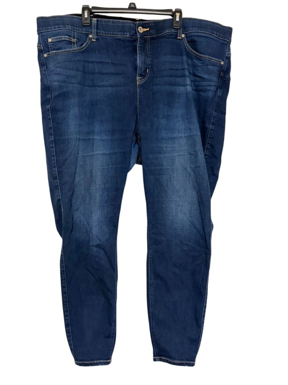 Torrid Bombshell Skinny Medium‎ Wash Jeans Premium Stretch Size 26T 26 Tall